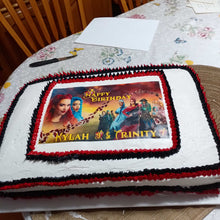 Load image into Gallery viewer, Descendants The Rise of the Red Edible Cake Topper Image