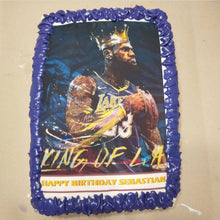 LeBron James Lakers Edible Cake Topper Decoration