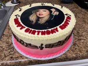 Taylor Swift Edible Cake Topper