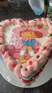 Strawberry Shortcake Edible Cake Topper Decoration 2nd Generation