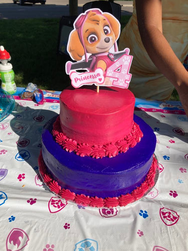 Paw Patrol Skye  Cake Topper Decoration
