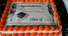 Load image into Gallery viewer, Congratulations Graduate edible cake topper