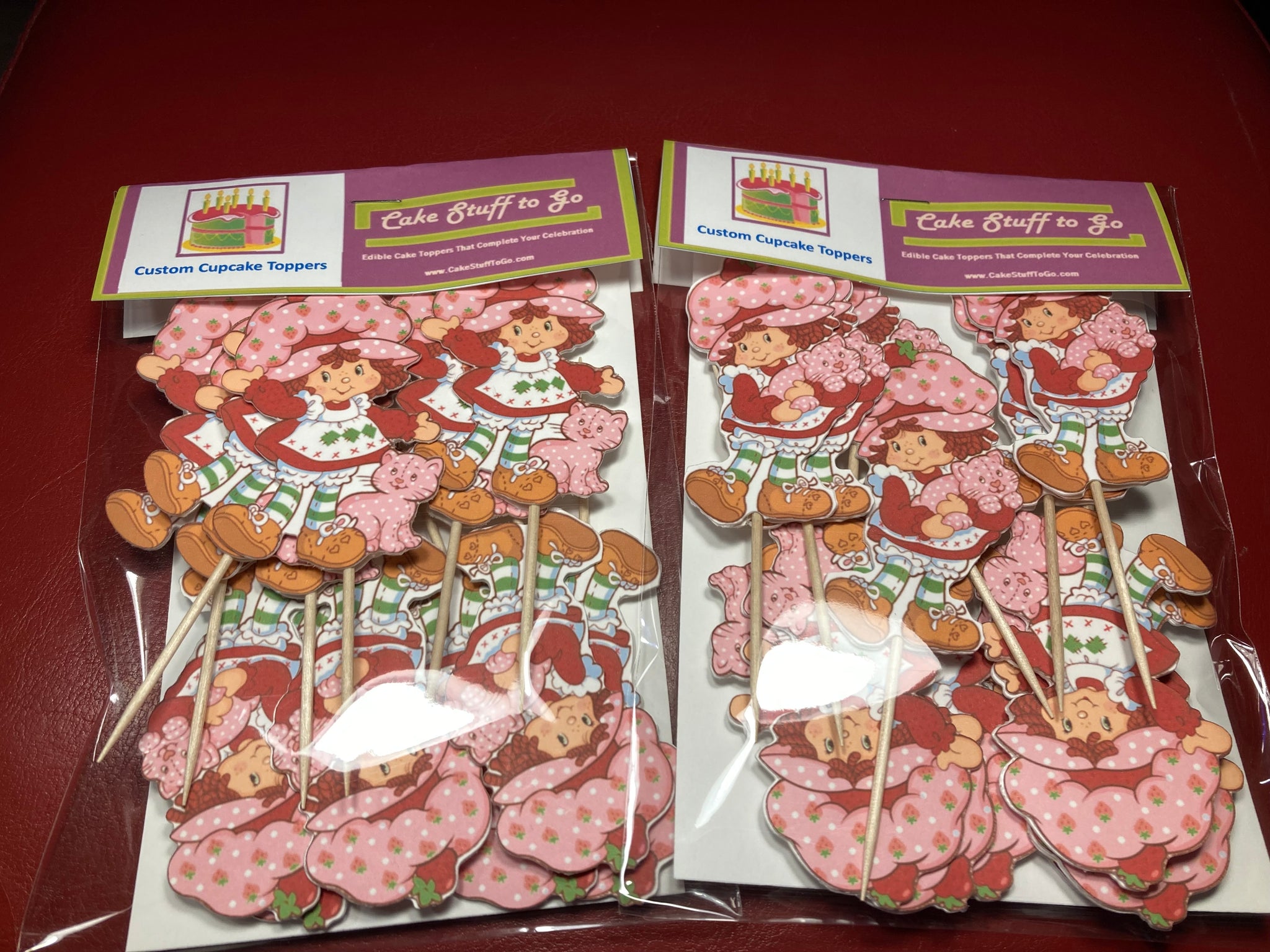 Strawberry Shortcake Cupcake Toppers Decoration Original Cake Stuff To Go strawberry-shortcake-cupcake-toppers-decoration-original-cake-stuff-to-go