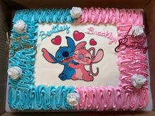 Load image into Gallery viewer, Lilo and Stitch Angel Edible Cake Topper