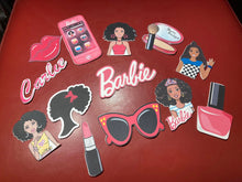 Load image into Gallery viewer, Barbie  Black/Ethnic Pull Apart CupCake Toppers