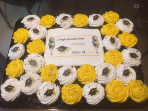 Congratulations Graduate edible cake topper