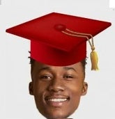 Graduation Face Cupcake Toppers w/Your Photo