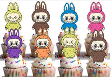 Load image into Gallery viewer, Labubu CupCake Toppers