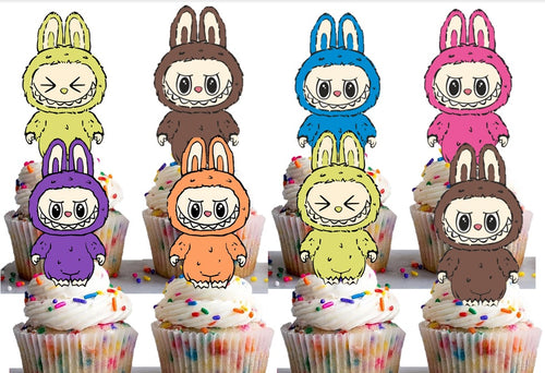 Labubu CupCake Toppers