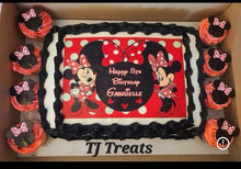 Load image into Gallery viewer, Minnie Mouse Edible Cake Topper