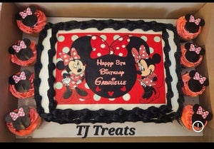 Minnie Mouse Edible Cake Topper