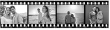 Load image into Gallery viewer, Camera Film Reel  Edible Cake Strips  Decoration with Your Photos