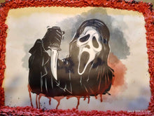 Load image into Gallery viewer, Halloween Scream Edible Cake Topper
