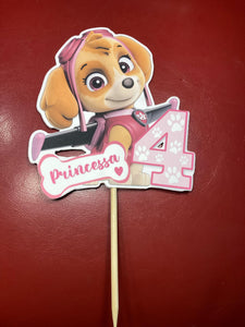 Paw Patrol Skye  Cake Topper Decoration