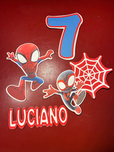 Spidey and his Amazing Friends Edible Topper  &  Cake Topper
