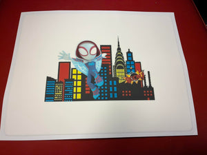 Spidey and his Amazing Friends Edible Topper  &  Cake Topper