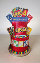 Load image into Gallery viewer, Uno Cards Custom  Cake Topper Bundle