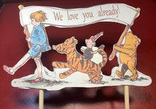 Load image into Gallery viewer, Classic Winnie the Pooh Baby Shower Cake Toppers Bundle