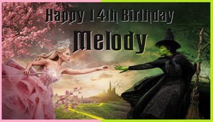 Wicked Edible Cake Topper Image Decoration