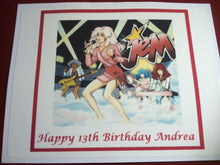 Load image into Gallery viewer, Jem and the Holograms Edible Cake Topper Decoration