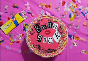 Mean Girls Burn Book Edible Cake Topper Image Decoration