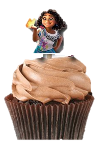 Encanto Cupcake Toppers Image Decoration