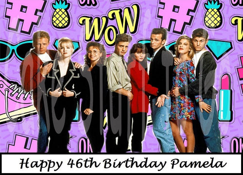 Beverly Hills 90210 Edible Cake Topper Image Decoration