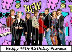 Beverly Hills 90210 Edible Cake Topper Image Decoration