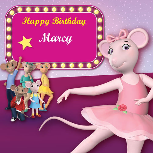 Angelina Ballerina Edible Cake Topper