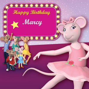 Angelina Ballerina Edible Cake Topper