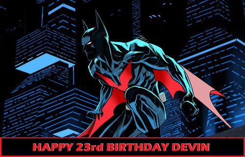 Batman Beyond Edible Cake Topper Decoration