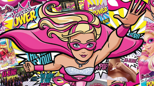 Barbie in Princess Power Edible Cake Topper Decoration