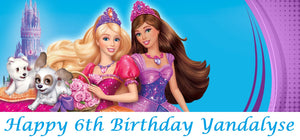 Barbie and the Diamond Castle Edible Cake Topper Decoration