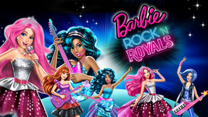 Barbie in Rock N Royals Edible Cake Topper Decoration