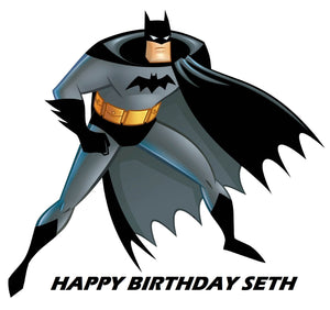 Batman  Edible Cake Topper Image Decoration