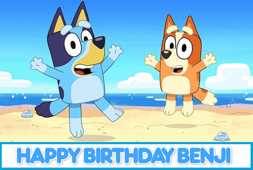 Bluey Edible Cake Topper Image Decoration