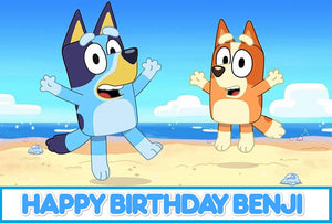 Bluey Edible Cake Topper Image Decoration