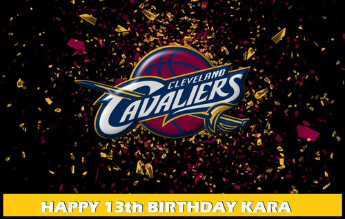 Cleveland Cavaliers Edible Cake Topper