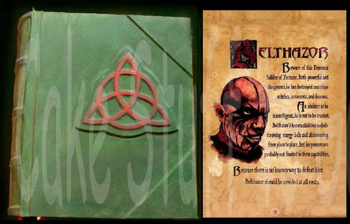 Charmed Book of Shadows Edible Cake Topper