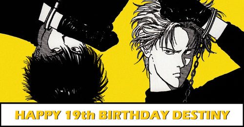 Banana Fish Edible Cake Topper Image Decoration