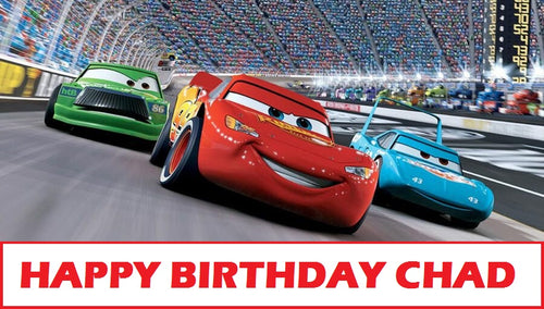 Disney Cars Edible Cake Topper Image