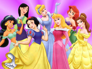 Classic Disney Princesses Edible Cake Topper