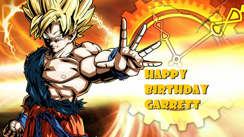 Dragon Ball Z Xenoverse Edible Cake Topper Image