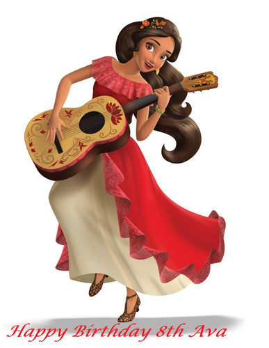 Elena of Avalor Edible Cake Topper Image