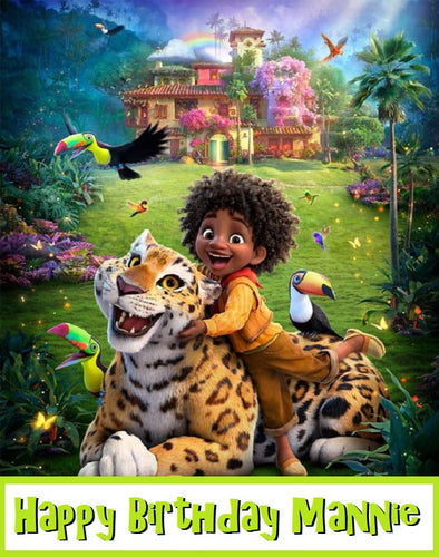 Encanto Antonio Edible Cake Topper Image Decoration