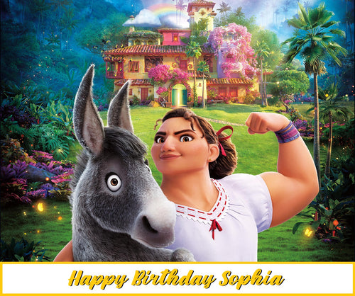 Encanto Luisa Edible Cake Topper Image Decoration