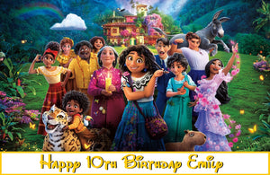 Encanto Edible Cake Topper Image Decoration