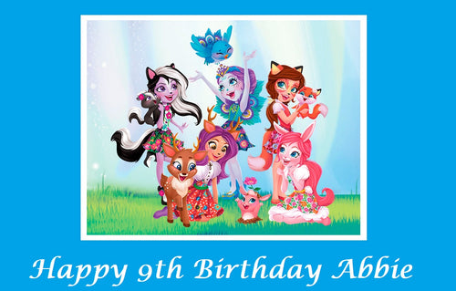 Enchantimals Edible Cake Topper Image