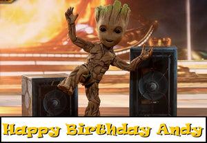 Guardians of the Galaxy Baby Groot Edible Cake Topper