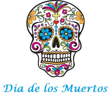 Load image into Gallery viewer, Halloween Sugar Skull Edible Cake Topper Decoration